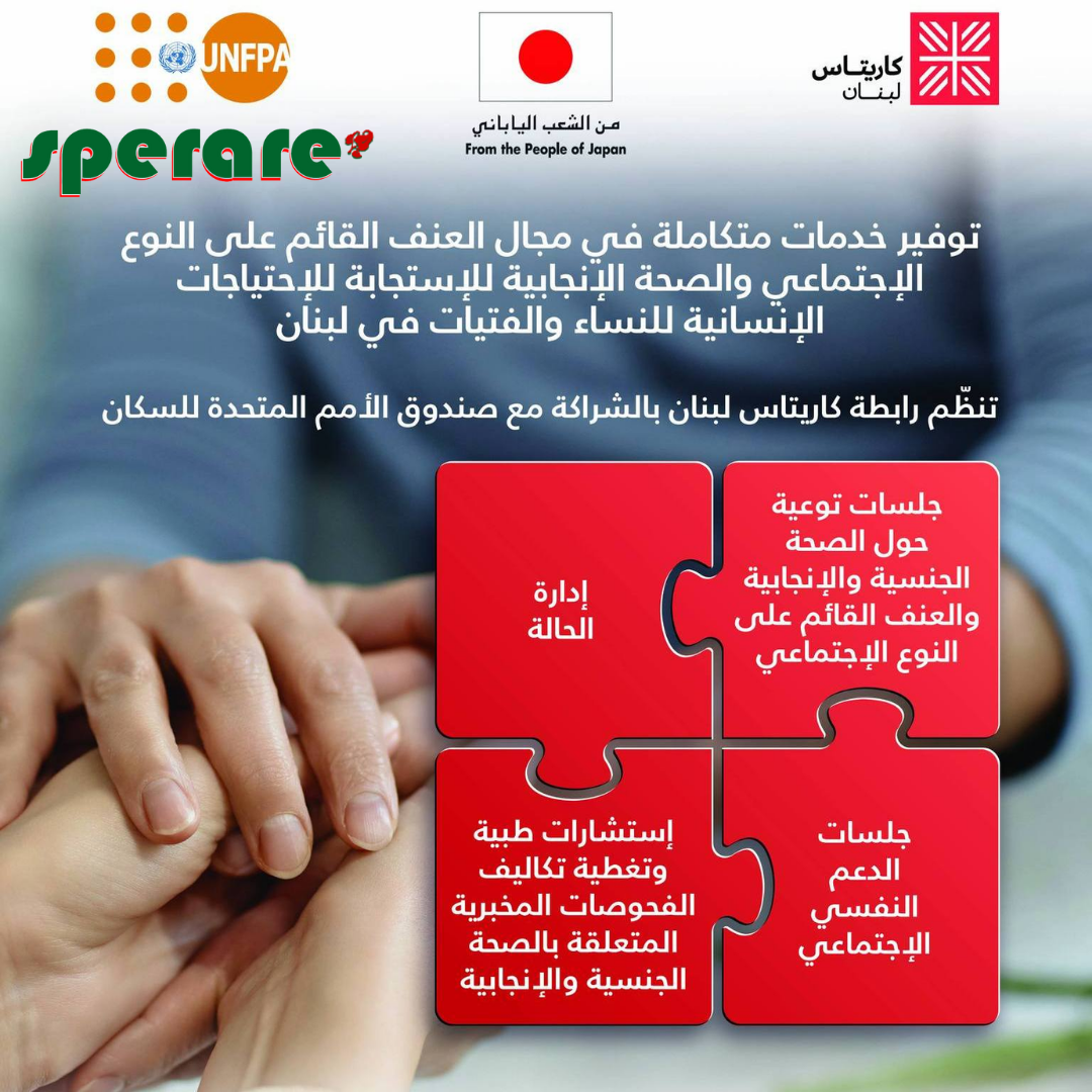 Lifesaving services for women and girls in Lebanon